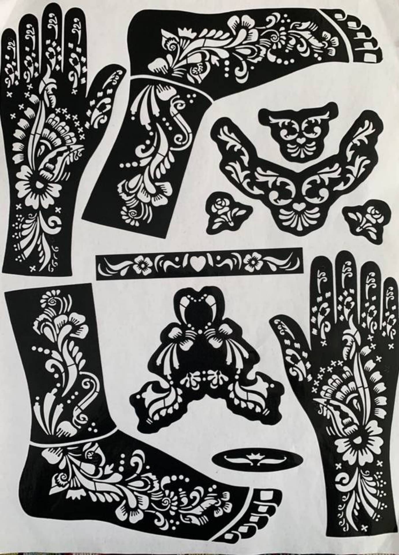 JMC Easy-to-Use Temporary Tattoo Kit for Women & Girls Body Tattoo JMC Easy-to-Use Temporary Tattoo Kit for Women & Girls Body Tattoo