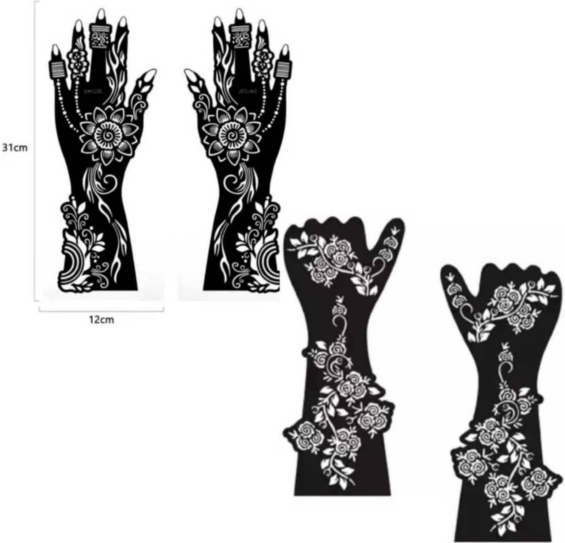 JMC Easy-to-Use Temporary Tattoo Kit for Women & Girls Body Tattoo JMC Easy-to-Use Temporary Tattoo Kit for Women & Girls Body Tattoo