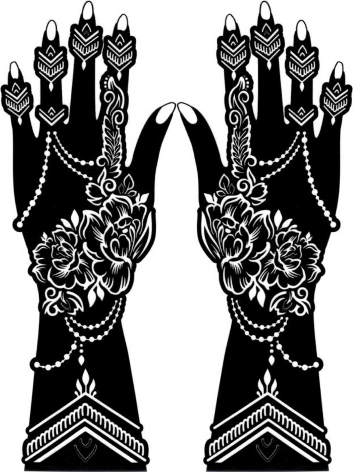 JMC Easy-to-Use Temporary Tattoo Kit for Women & Girls Body Tattoo JMC Easy-to-Use Temporary Tattoo Kit for Women & Girls Body Tattoo