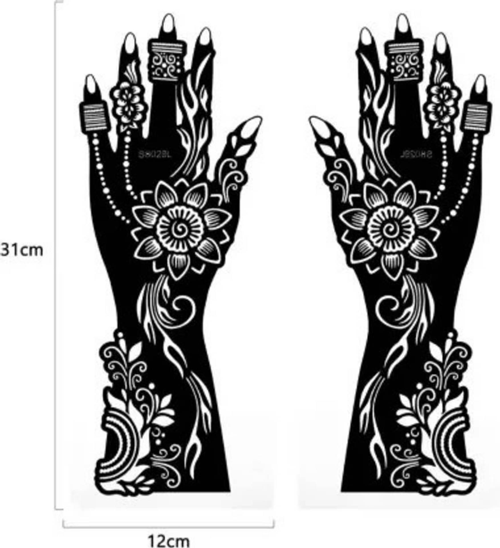     			JMC Easy-to-Use Temporary Tattoo Kit for Women & Girls Body Tattoo