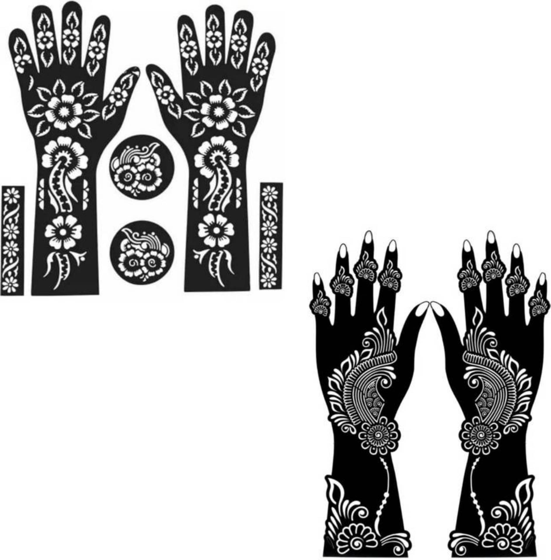JMC Easy-to-Use Temporary Tattoo Kit for Women & Girls Body Tattoo JMC Easy-to-Use Temporary Tattoo Kit for Women & Girls Body Tattoo