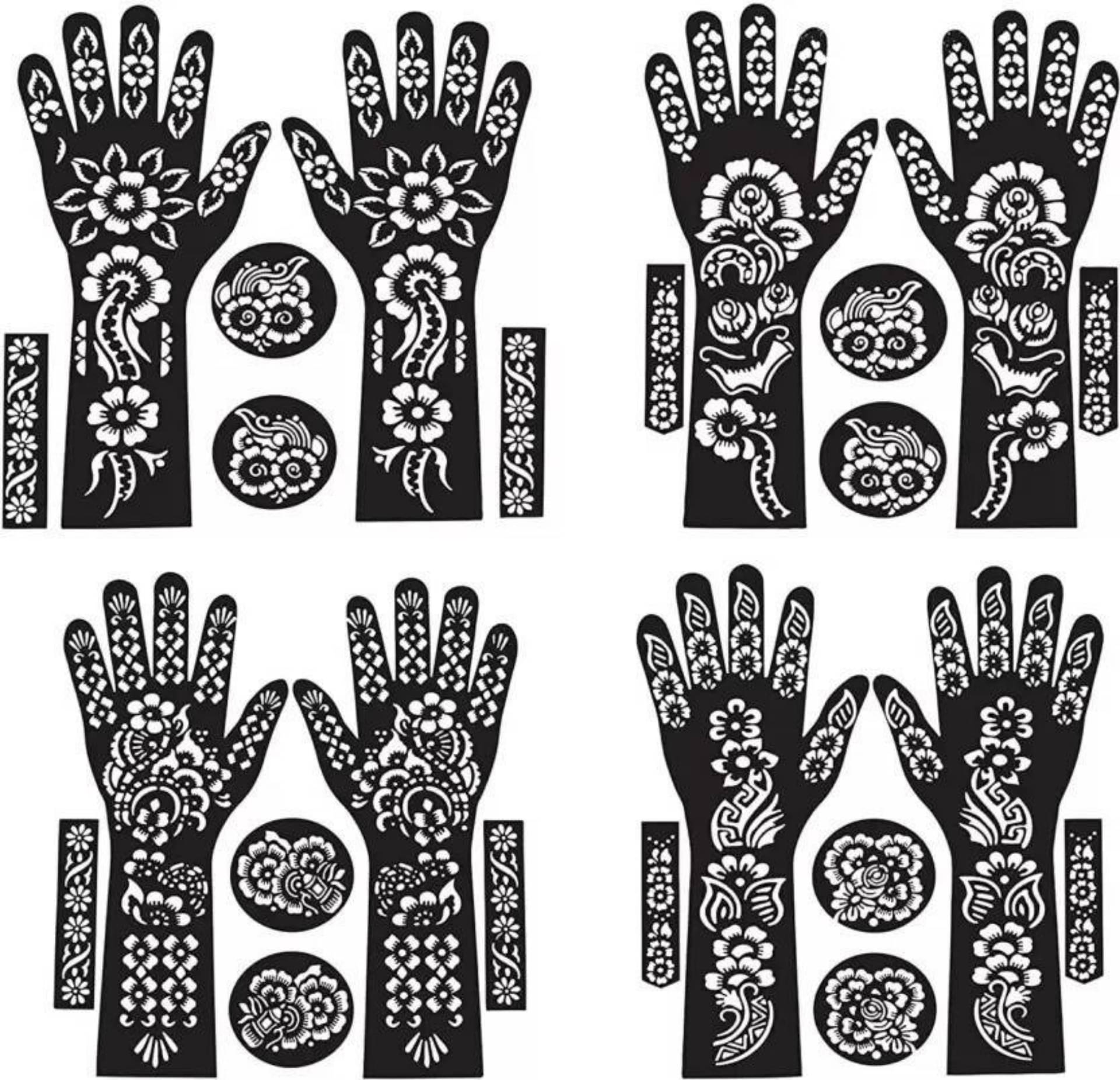     			JMC Easy-to-Use Temporary Tattoo Kit for Women & Girls Body Tattoo