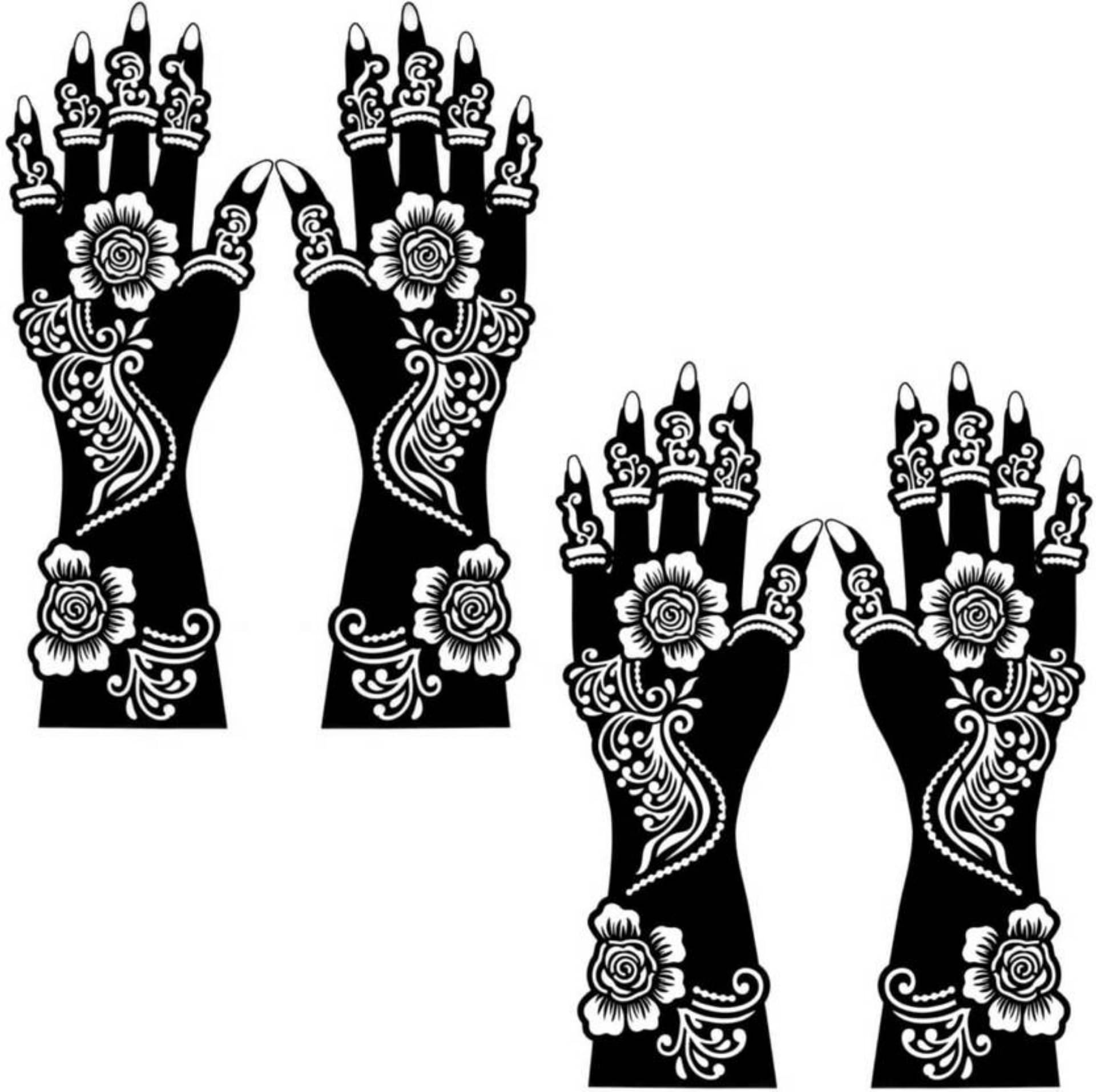 JMC Easy-to-Use Temporary Tattoo Kit for Women & Girls Body Tattoo JMC Easy-to-Use Temporary Tattoo Kit for Women & Girls Body Tattoo