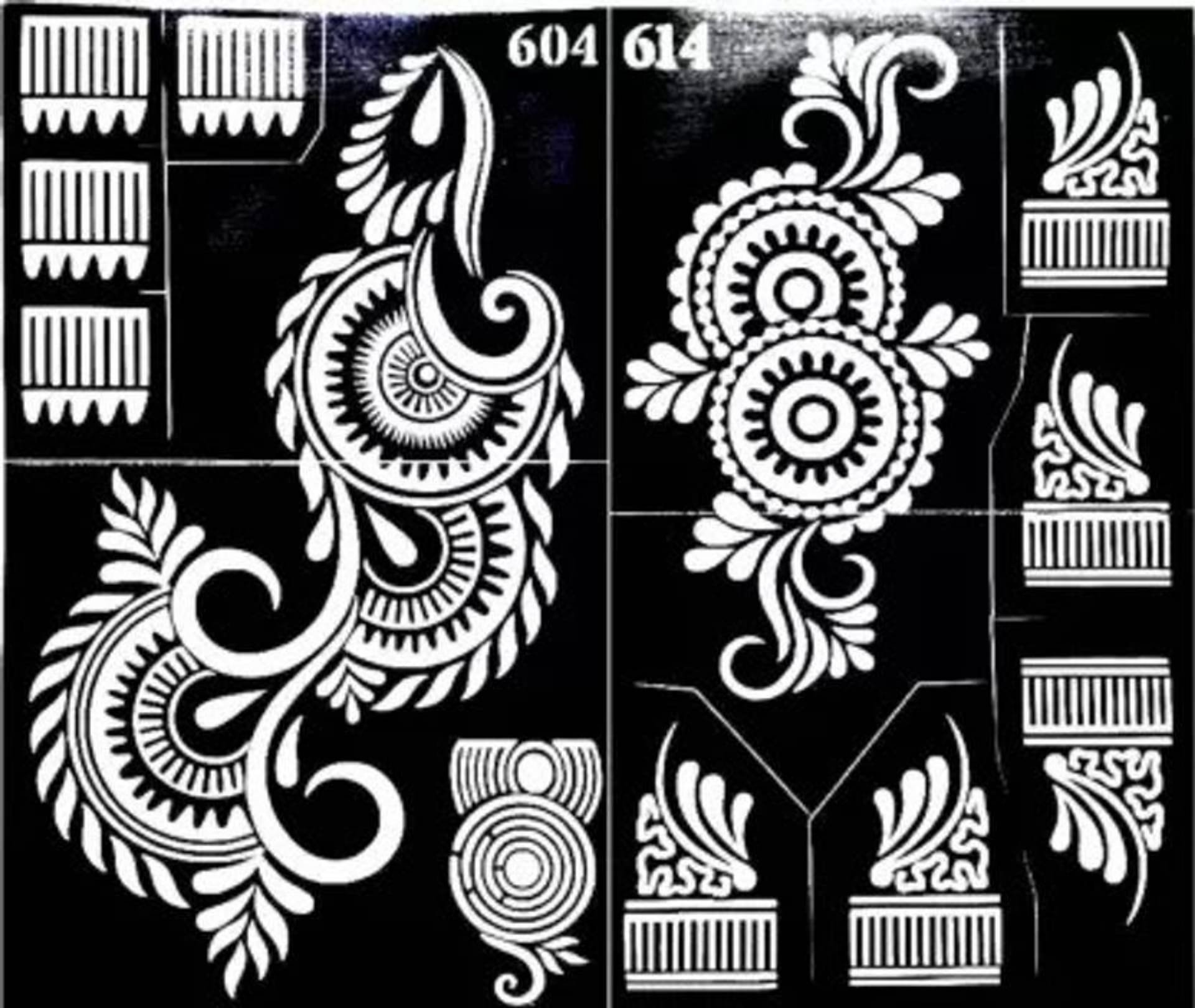 JMC Easy-to-Use Temporary Tattoo Kit for Women & Girls Body Tattoo JMC Easy-to-Use Temporary Tattoo Kit for Women & Girls Body Tattoo