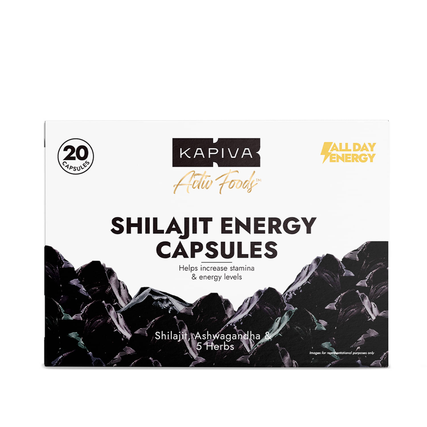     			Kapiva Shilajit Capsule 20 no.s Pack of 1