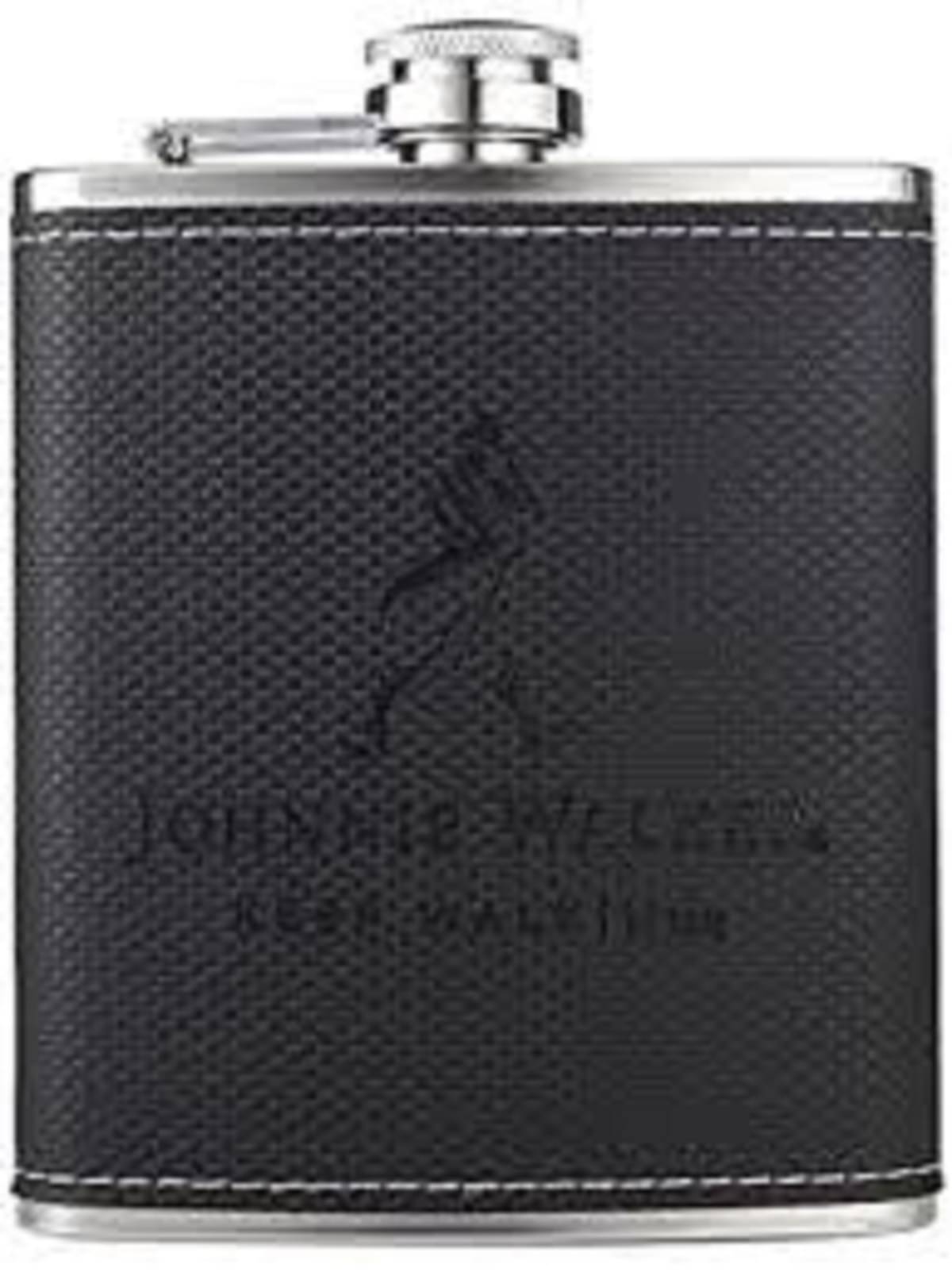     			PAAVI Steel Hip Flask