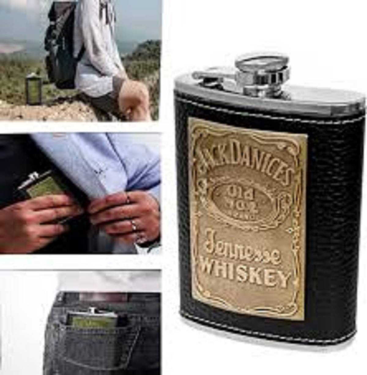     			PAAVI Steel Hip Flask