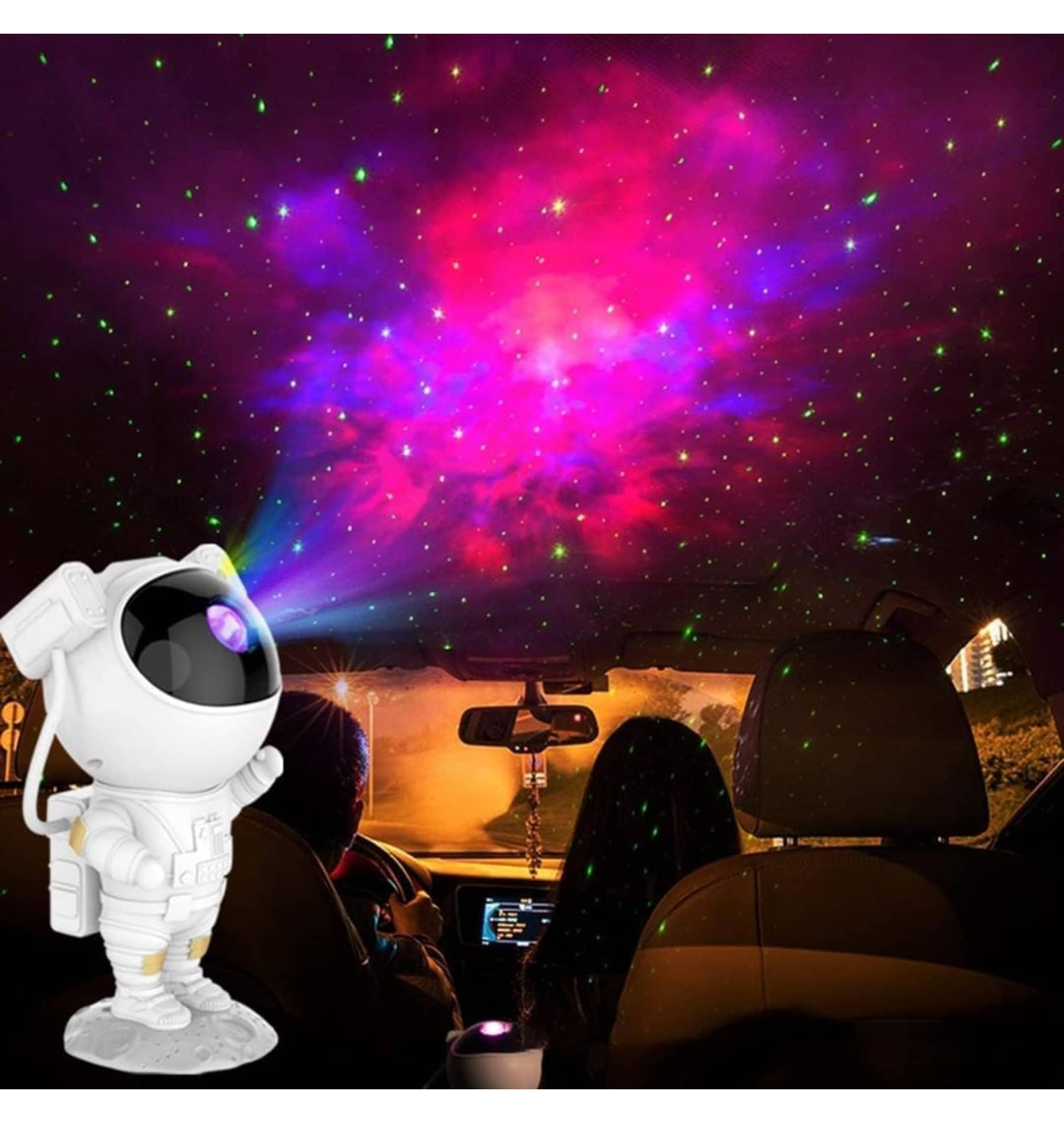 QitmirMKT Astronaut Night Light Projector Lamp – 360° Galaxy Star Projector Multicolor Night Lamp ( Pack of 1 ) - Electricals | Buy online on ZillyBuy