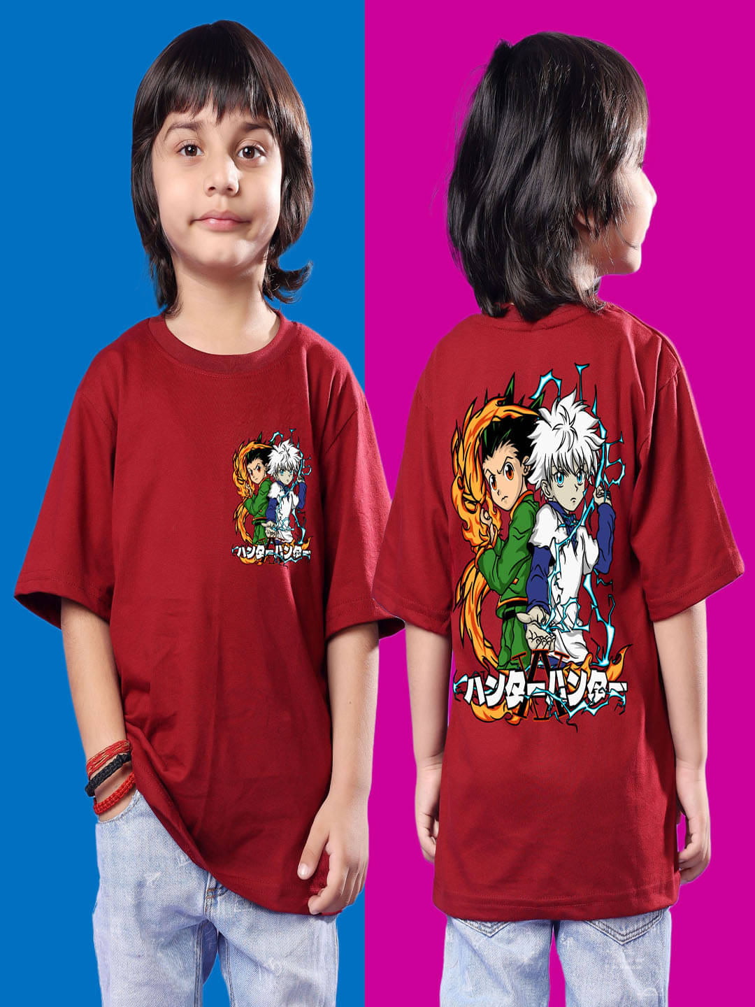     			SWIFTLY Pack of 1 Boys Cotton T-Shirt ( Maroon )