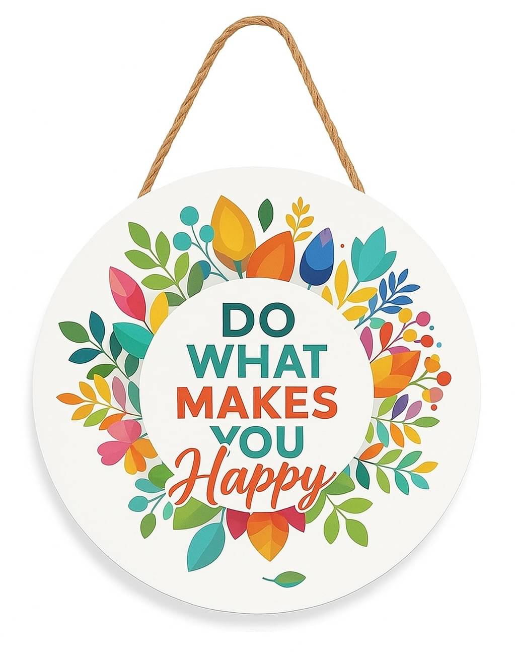 Tiny Shiny Do What Makes You Happpy Decorative Wall Art Mdf Wooden Hanger For Living Room Bedroom | Artworks Decor | Office | Gift | Quotes Items | Wall Hanging For Home Decoration Tiny Shiny Do What Makes You Happpy Decorative Wall Art Mdf Wooden Hanger For Living Room Bedroom | Artworks Decor | Office | Gift | Quotes Items | Wall Hanging For Home Decoration