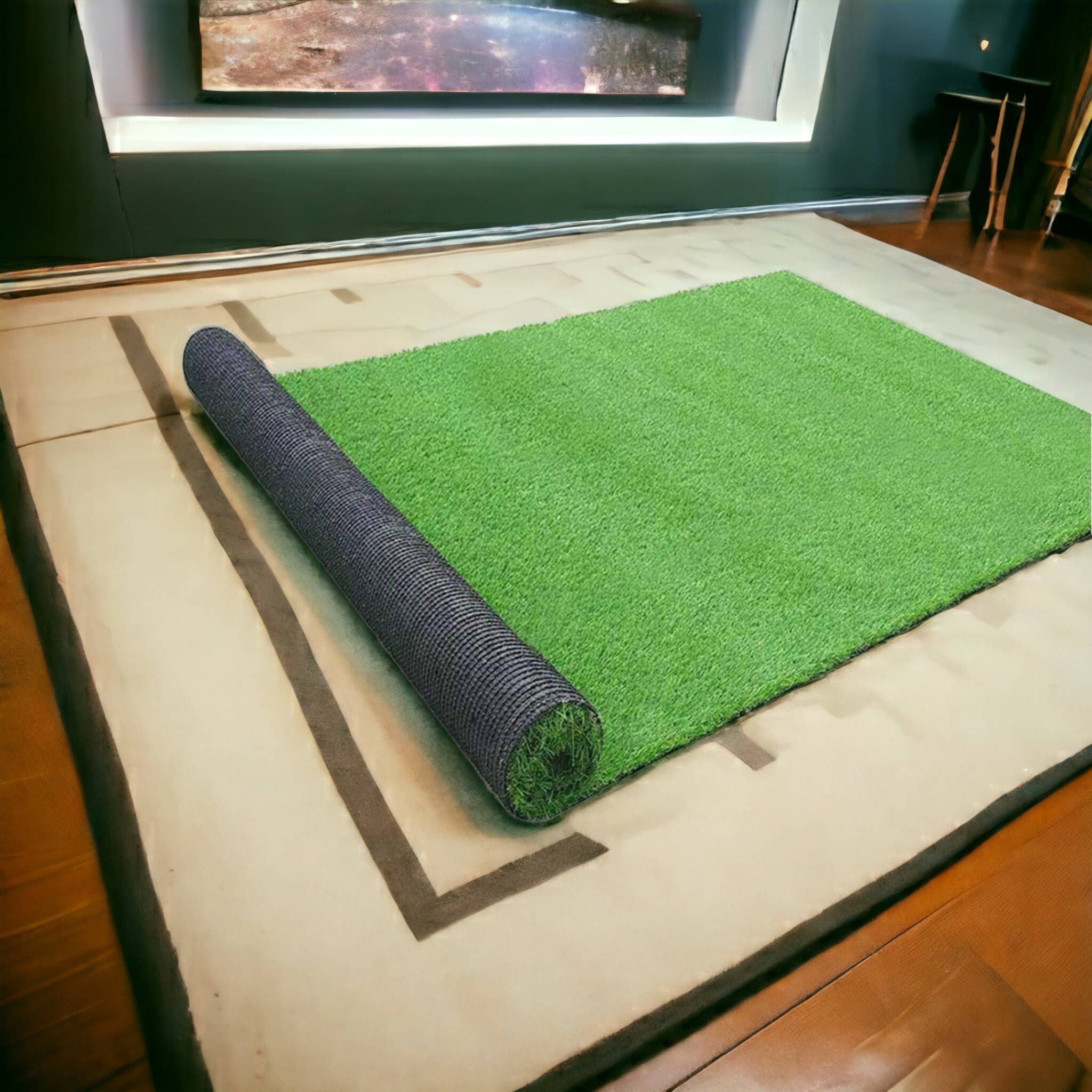 mopak decor Green Single Anti-skid Outdoor Mat mopak decor Green Single Anti-skid Outdoor Mat
