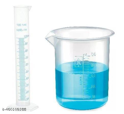 BOROIL Plastic Beaker 250ml measuring beaker With measuring cylinder 100ml for laboratory Measuring Cup with Measuring Cylinder BOROIL Plastic Beaker 250ml measuring beaker With measuring cylinder 100ml for laboratory Measuring Cup with Measuring Cylinder