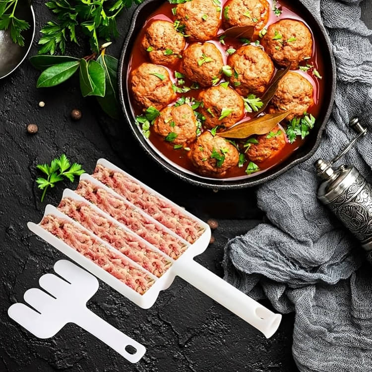     			Dust N Shine Manchurian Ball Maker, Bhajiya Pokada Make, Rasgulla Maker Tool for Kitchen (Pack of 1)