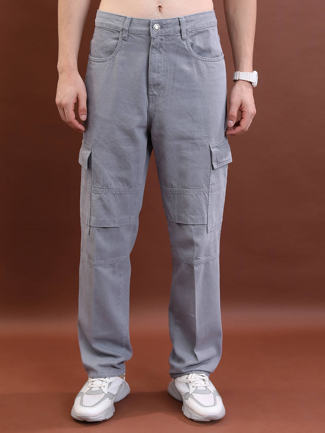 Highlander Relaxed Basic Men's Jeans - Grey ( Pack of 1 ) Highlander Relaxed Basic Men's Jeans - Grey ( Pack of 1 )