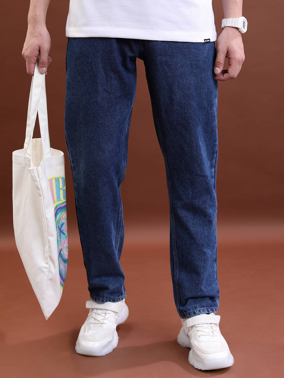 Highlander Straight Solid Men's Jeans - Blue ( Pack of 1 ) - Jeans | Buy online on ZillyBuy