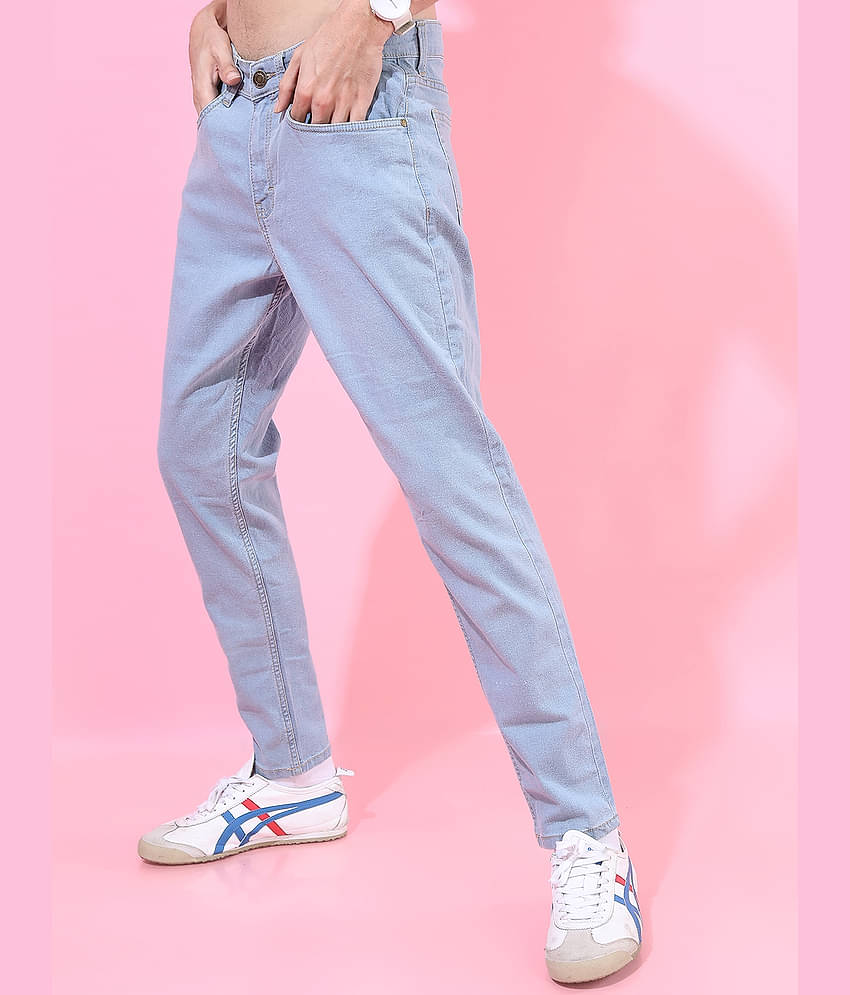 Highlander Tapered Men's Jeans - Light Blue ( Pack of 1 )