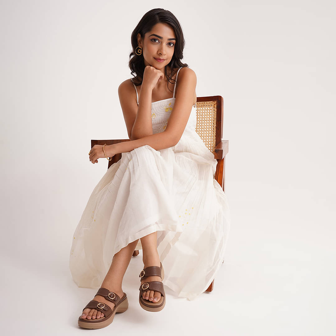 JM Looks Brown Women's Sandal Heels     			JM Looks Brown Women's Sandal Heels