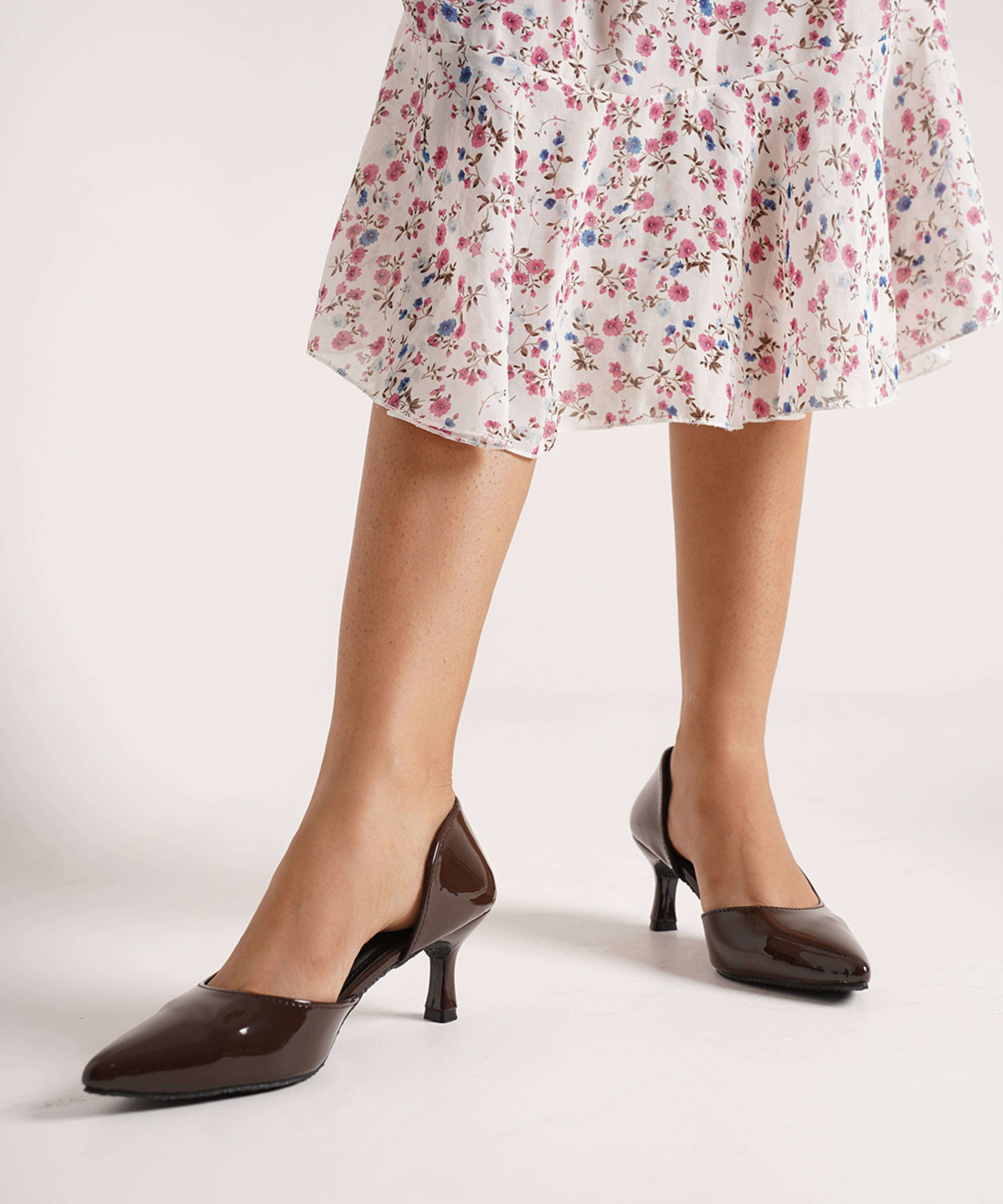     			JM Looks Brown Women's Sandal Heels