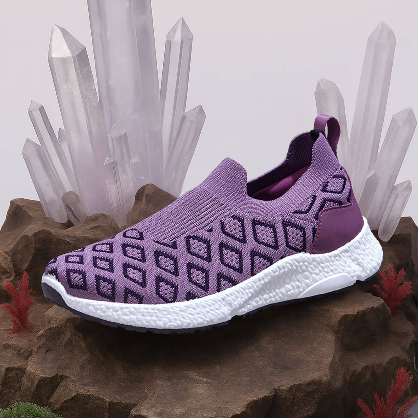     			Neemans Lavender Women's Slip On