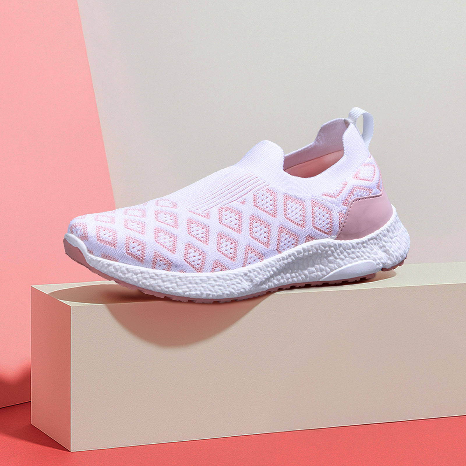     			Neemans Peach Women's Slip On