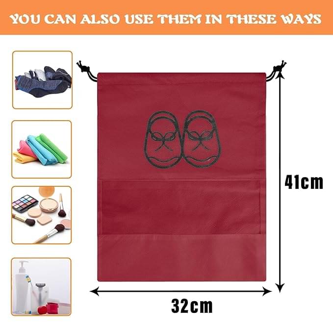     			Pankhuri Assorted Shoe Cases ( 6 Pcs )
