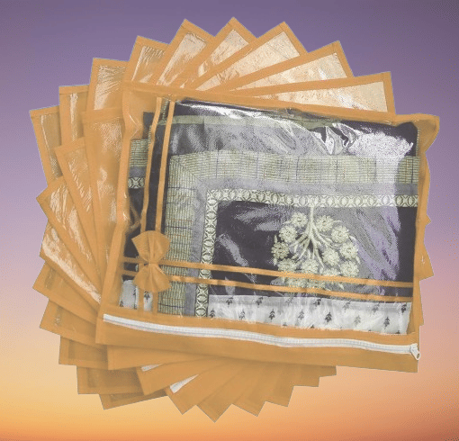     			Pankhuri Pack of 12 | Fancy Ribbon Saree Covers