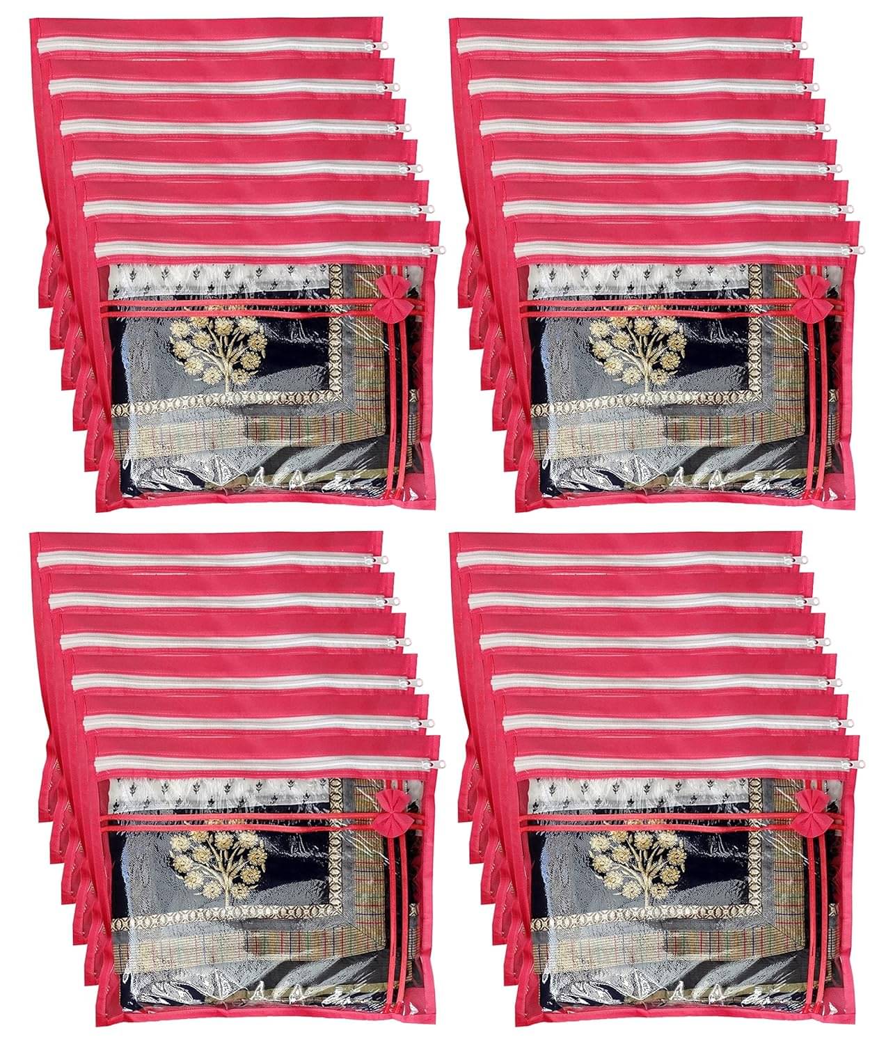     			Pankhuri Pack of 24 | Fancy Ribbon Saree Covers