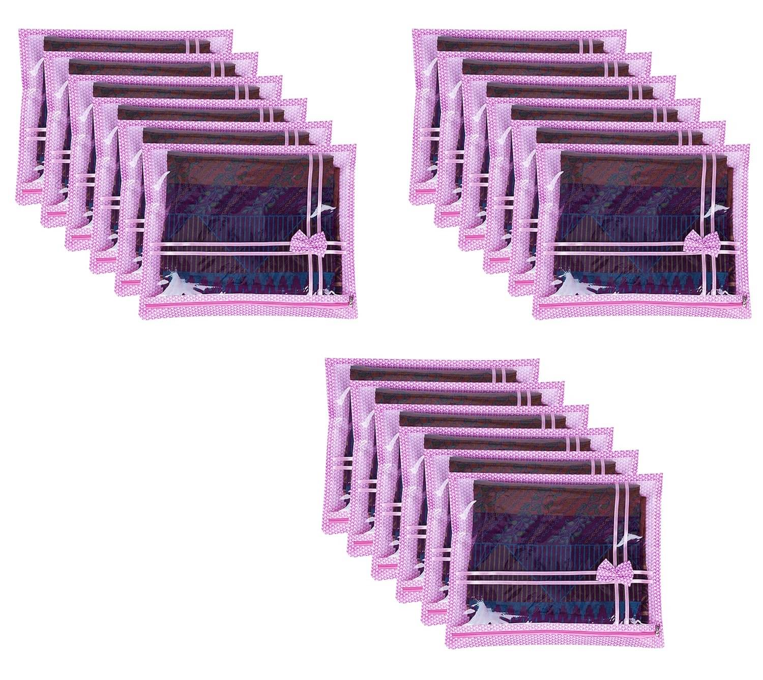     			Pankhuri Pack of 24 | Fancy Ribbon Saree Covers