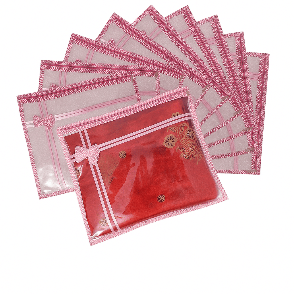     			Pankhuri Pack of 6 | Fancy Ribbon Saree Covers