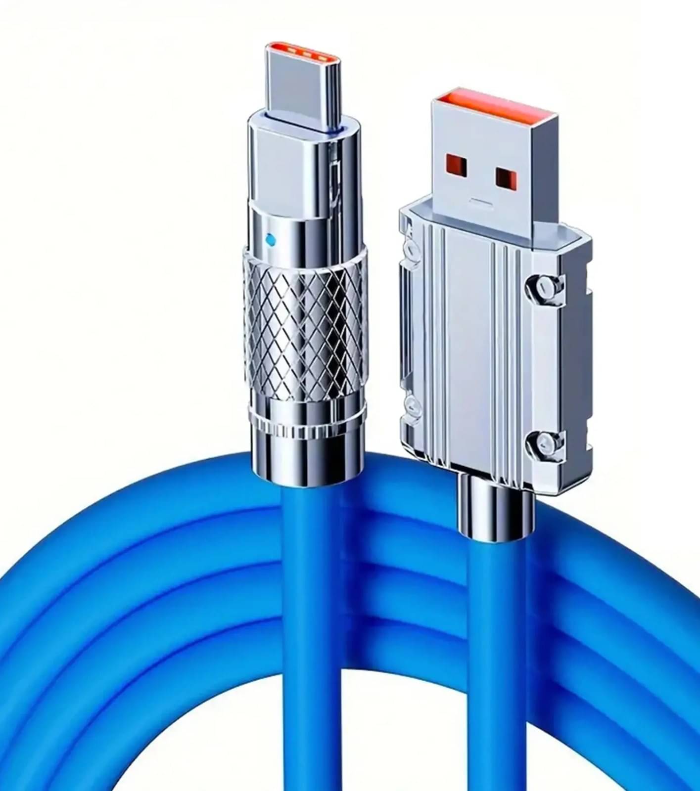     			Premium Type-C Data Cable with Fast Charging and  High-Speed Data Transfer, Tangle-Free Durable Design, Universal Compatibility for Smartphones, Tablets, Laptops, and USB-C Enabled Devices