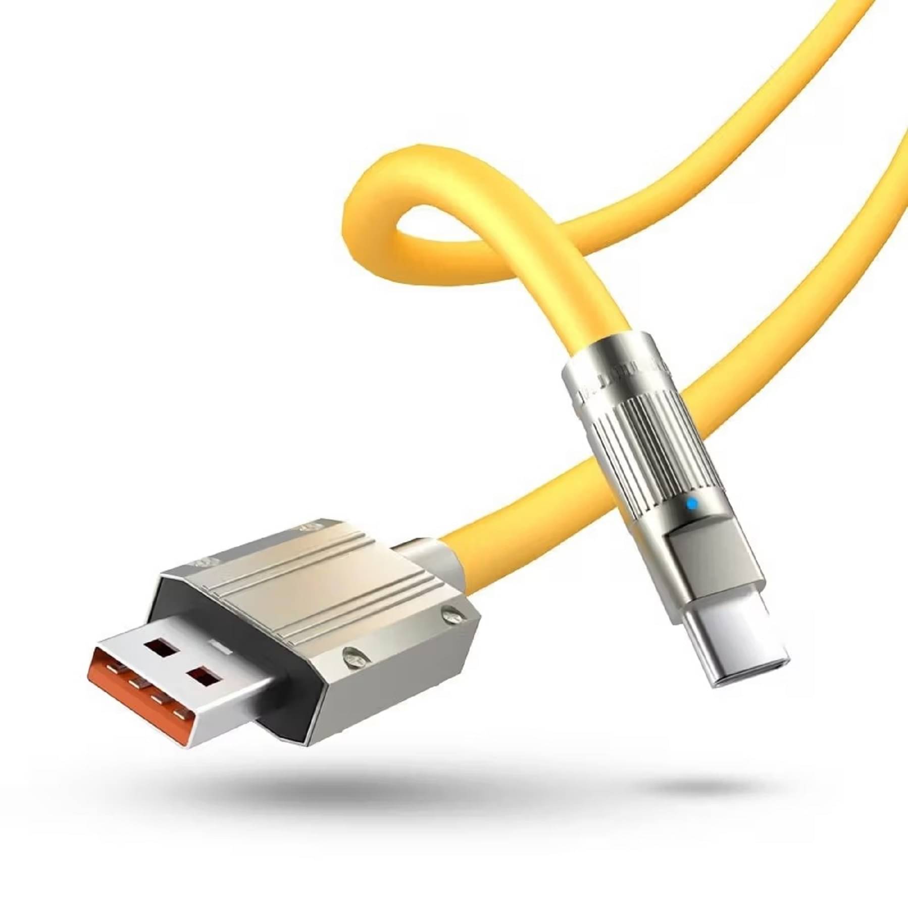     			Premium Type-C Data Cable with Fast Charging and  High-Speed Data Transfer, Tangle-Free Durable Design, Universal Compatibility for Smartphones, Tablets, Laptops, and USB-C Enabled Devices