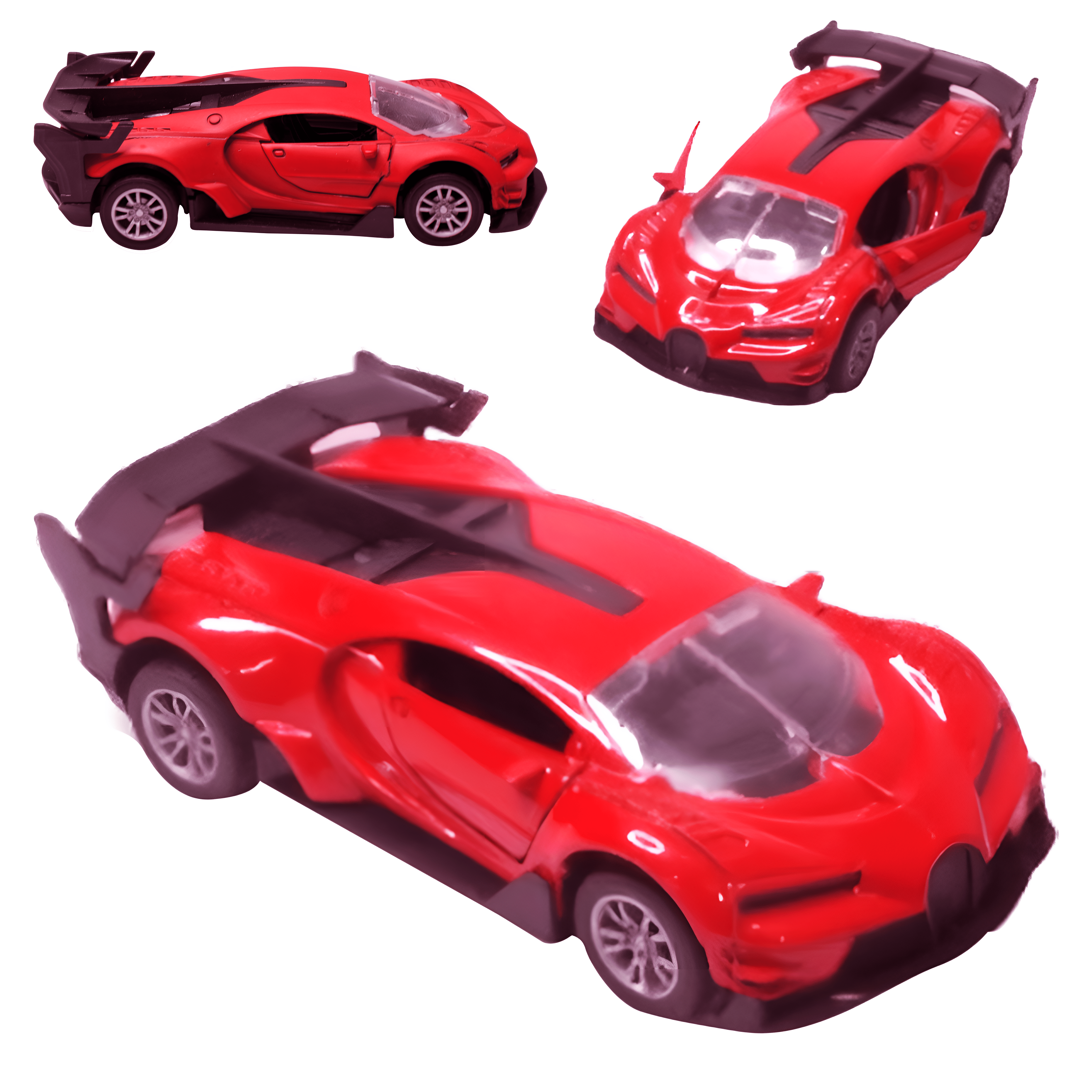     			Toy Cloud 1:32 Bugatti Die Cast Metal Car Dashboard Toys Scale Model with Opening Doors Pull Back Cars Toys for 5 12 Years Kids Model Racing Kar Toy