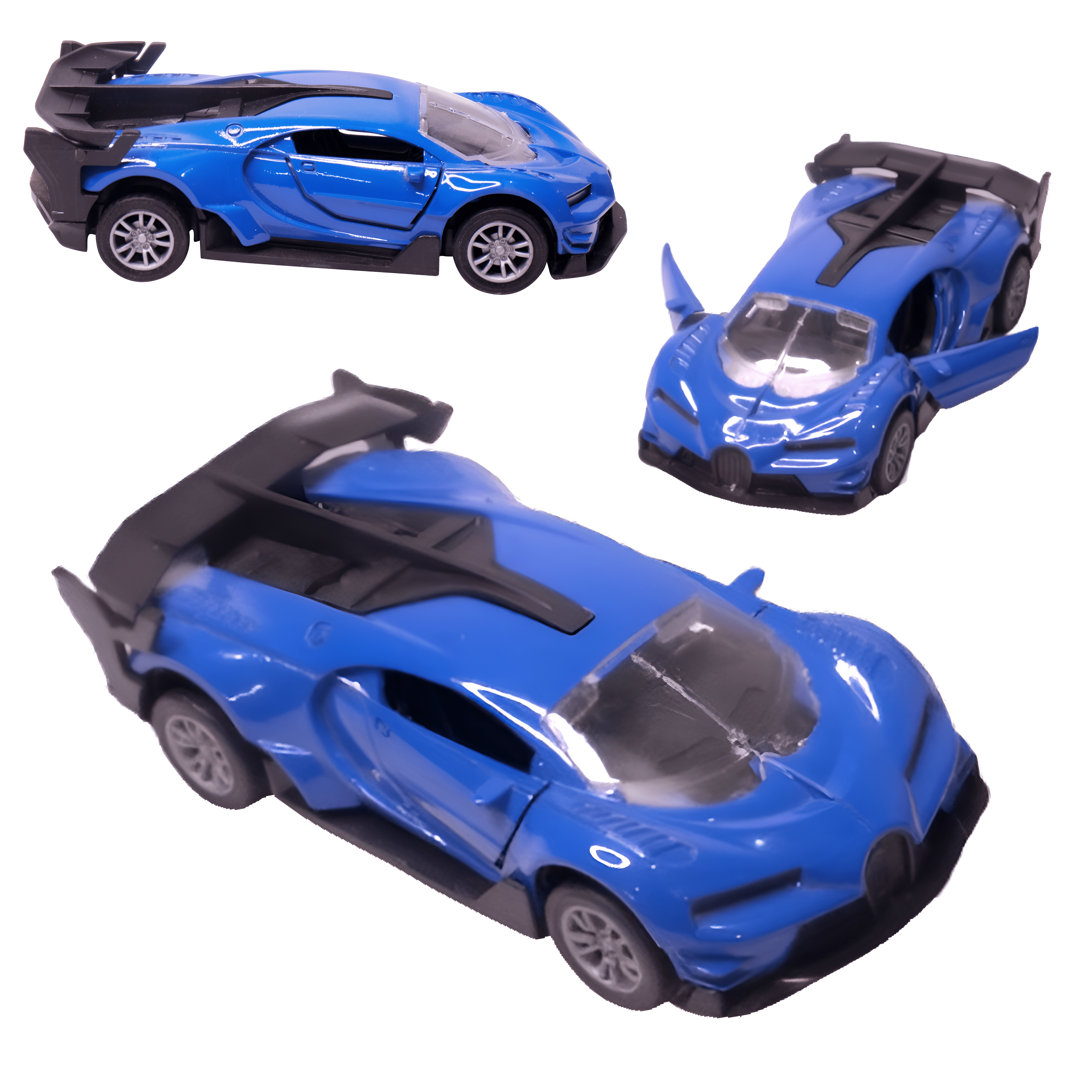     			Toy Cloud 1:32 Bugatti Die Cast Metal Car Dashboard Toys Scale Model with Opening Doors Pull Back Cars Toys for 5 12 Years Kids Model Racing Kar Toy