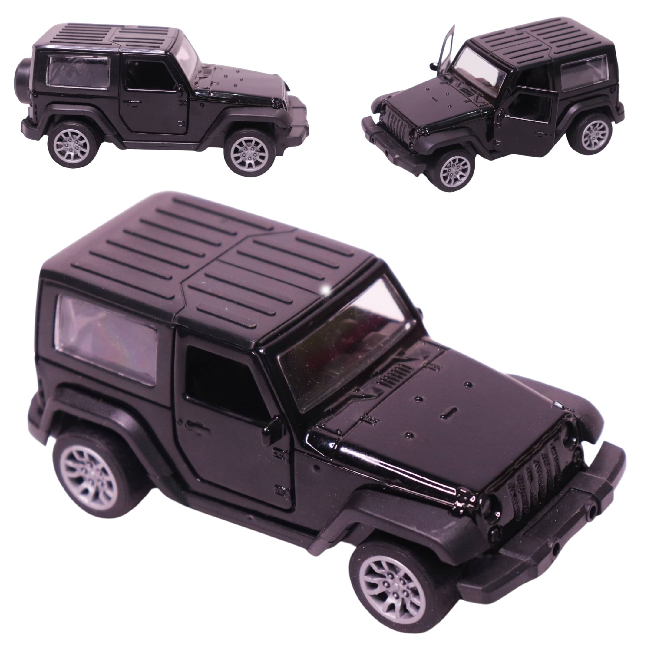     			Toy Cloud Thar Closed Body 1:32 Scale Die-Cast Metal Pull Back SUV Model with Openable Doors & Realistic Detailing