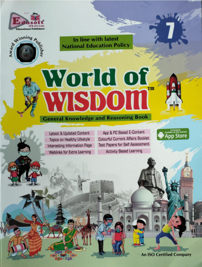 WORLD OF WISDOM CLASS 7 ( G.K. AND REASONING BOOK ) WORLD OF WISDOM CLASS 7 ( G.K. AND REASONING BOOK )