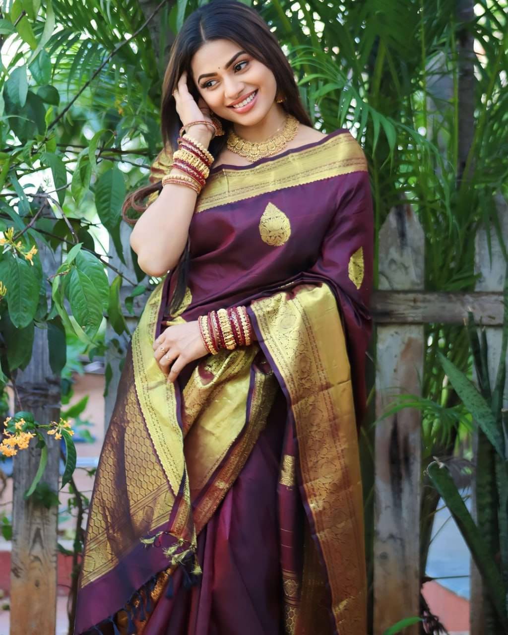     			fab woven Art Silk Woven Kanjeevaram Sarees With Unstitched Blouse Piece ( Maroon )