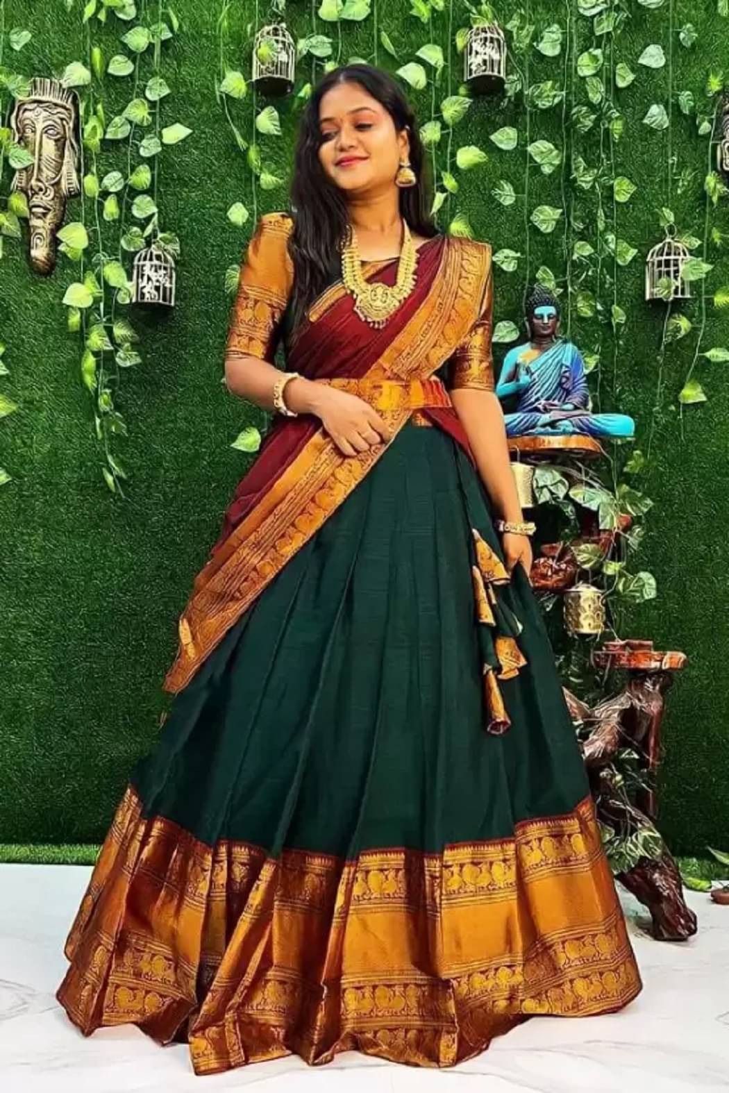 hkbdfb Maroon Jacquard Unstitched Unstitched Lehenga Single hkbdfb Maroon Jacquard Unstitched Unstitched Lehenga Single