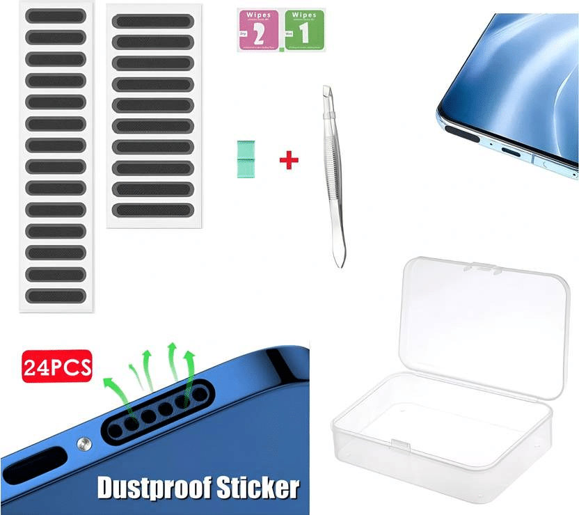 24 pack - Speaker Dust Protector Net Stickers for Android Anti-dust mobile protector 24 pack - Speaker Dust Protector Net Stickers for Android Anti-dust mobile protector