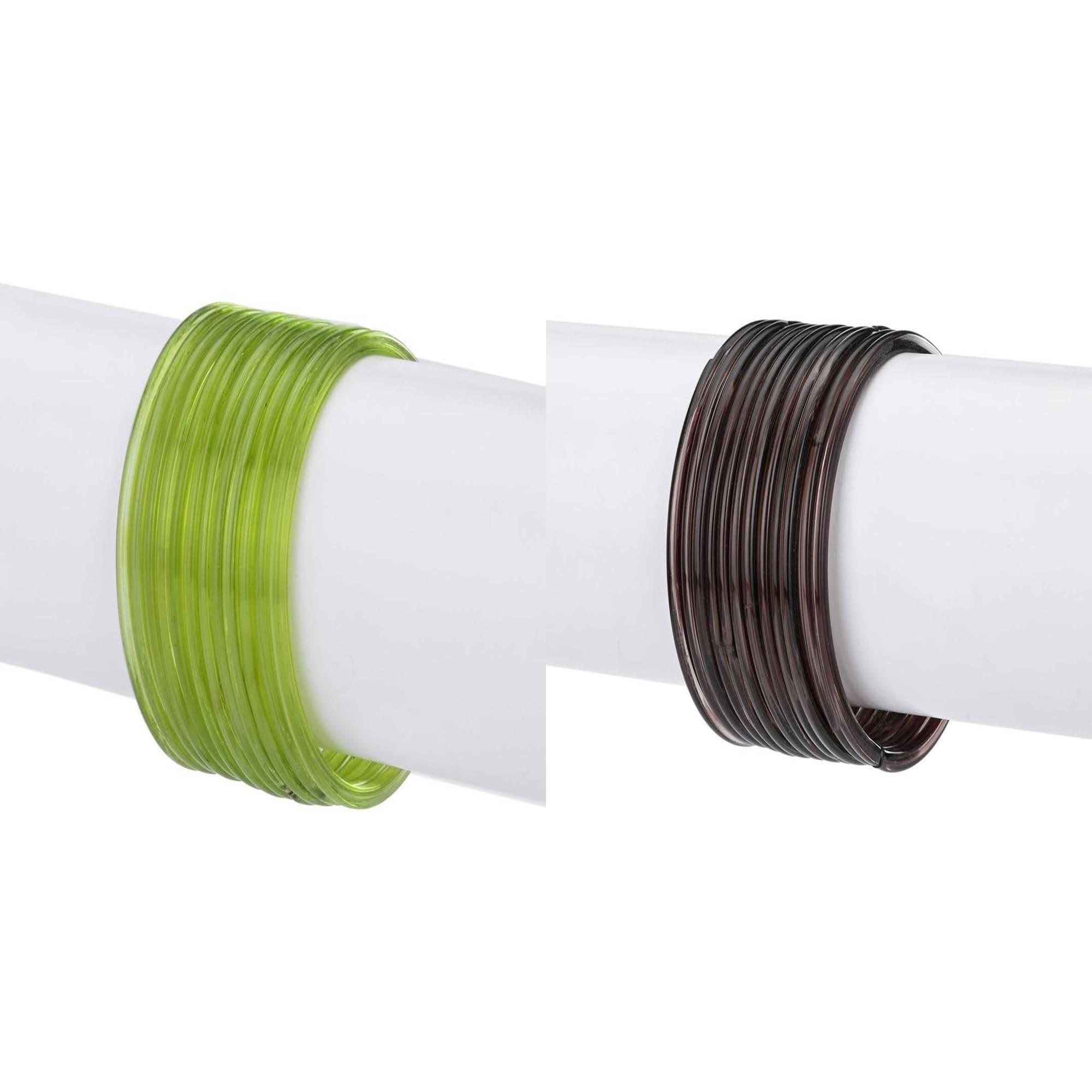 AFAST Multicolor Bangle Set ( Pack of 2 ) AFAST Multicolor Bangle Set ( Pack of 2 )