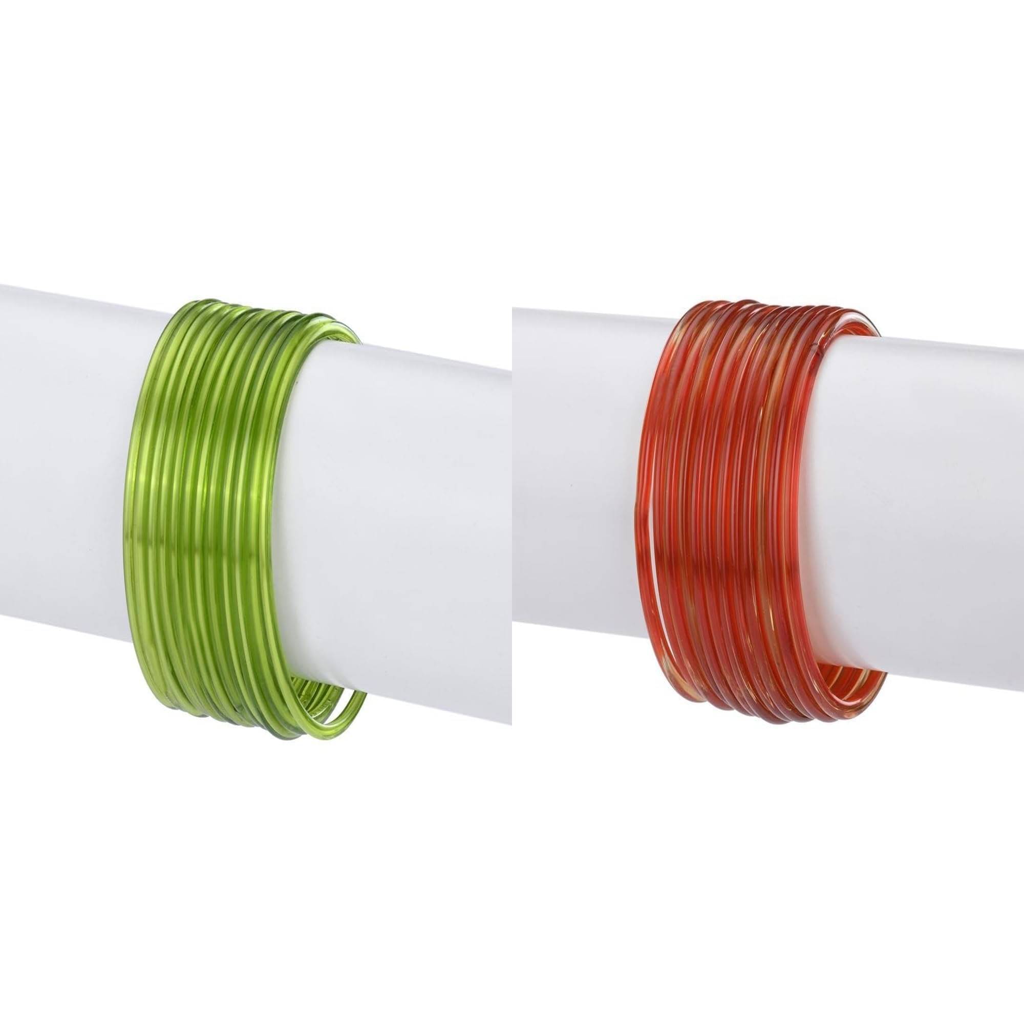 AFAST Multicolor Bangle Set ( Pack of 2 ) AFAST Multicolor Bangle Set ( Pack of 2 )