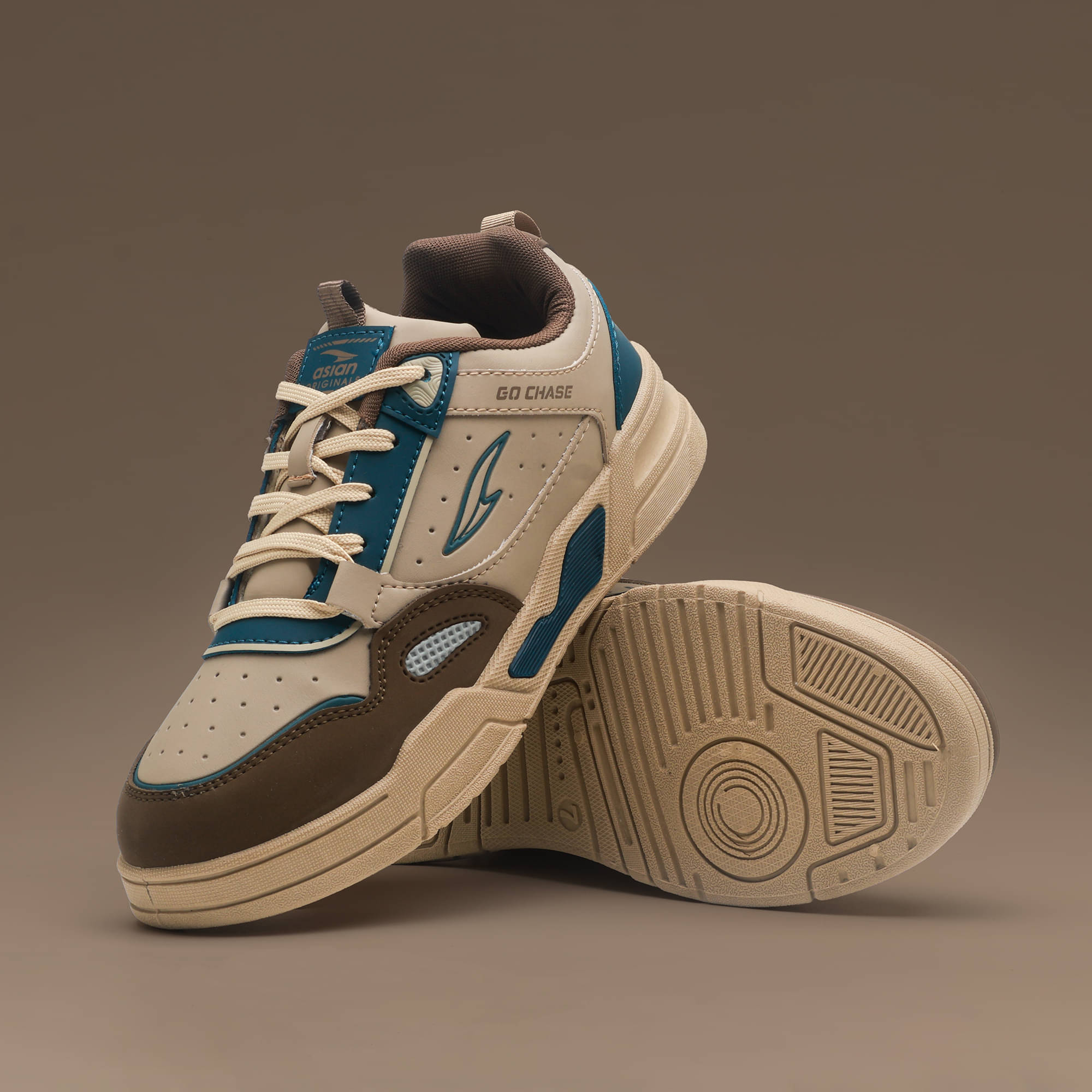     			ASIAN TANGO-01 Beige Men's Sneakers