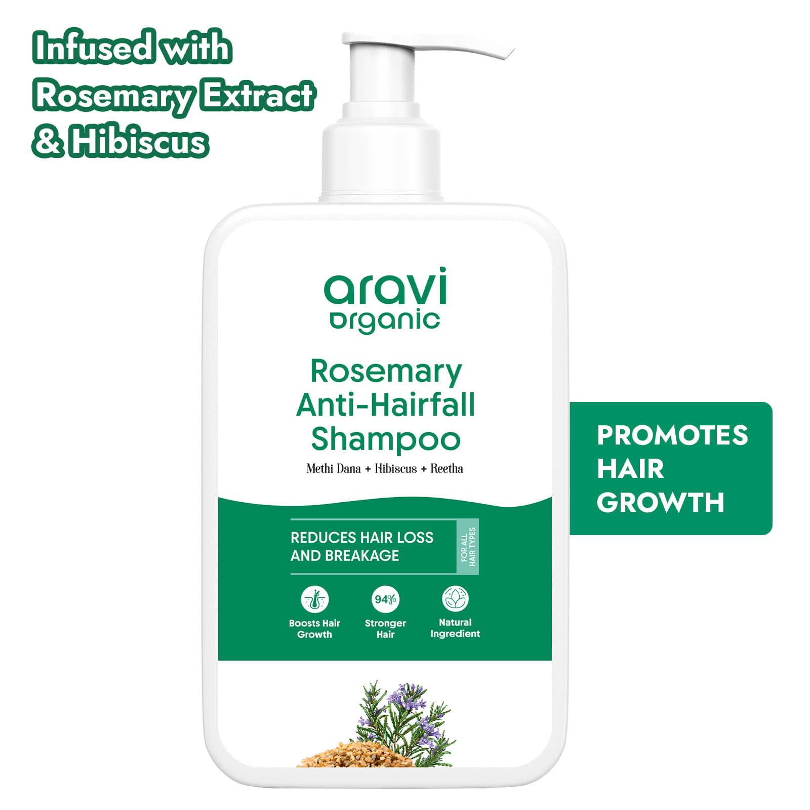 Aravi Organic Anti Hair Fall Shampoo 200 ( Pack of 1 )