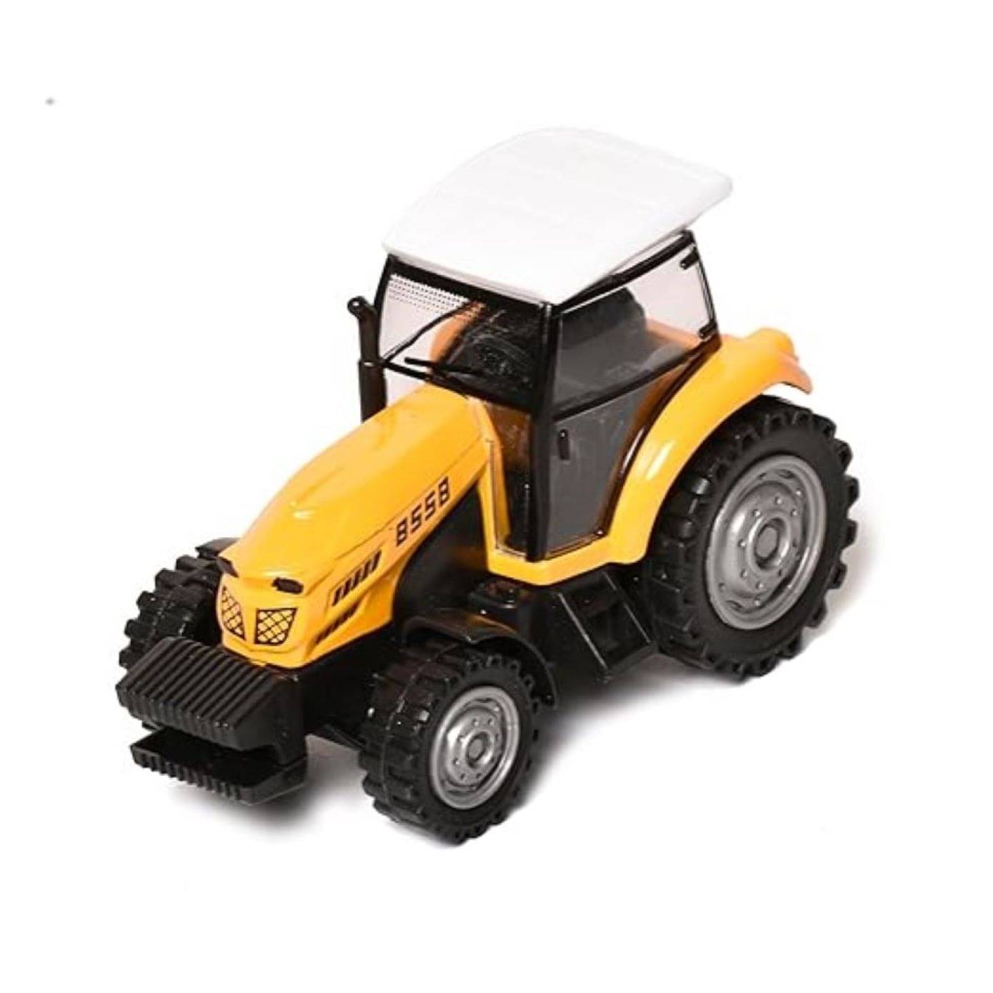 Braintastic Inertia Vehicles Farm Tractor Truck Agriculture Farm Friction Power Toy for Kids Age 3+ Years (Yellow) Braintastic Inertia Vehicles Farm Tractor Truck Agriculture Farm Friction Power Toy for Kids Age 3+ Years (Yellow)