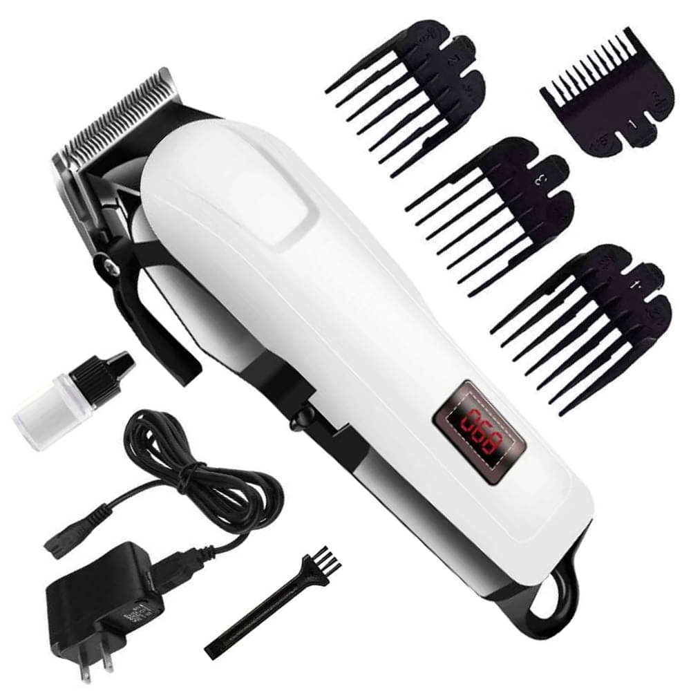     			CRS TRIMMER White Cordless Beard Trimmer With 120 minutes Runtime