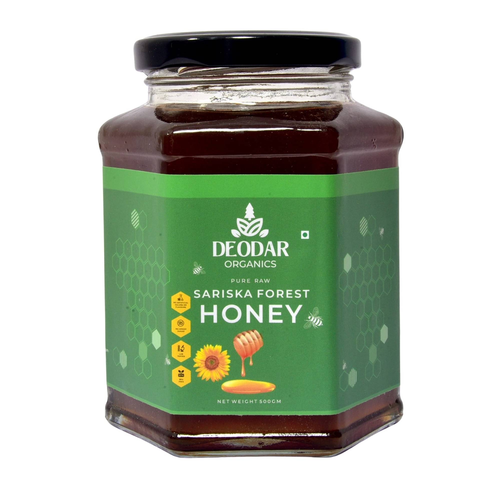 Deodar organics Raw Sariska Forest Honey 250 g Deodar organics Raw Sariska Forest Honey 250 g