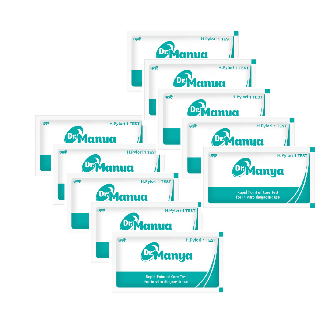 Dr.Manya H. Pylori Test Kit 10pcs Home Use Cards for Best Gut Health Check Helicobacter Blood Test Dr.Manya H. Pylori Test Kit 10pcs Home Use Cards for Best Gut Health Check Helicobacter Blood Test