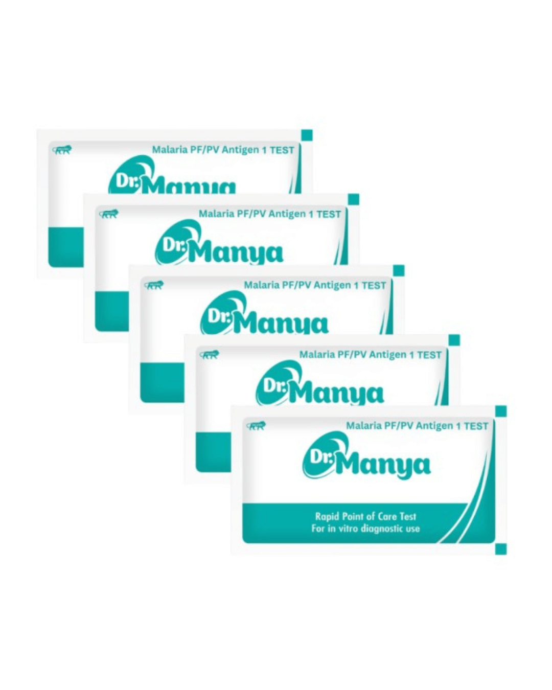     			Dr Manya Malaria PF PV Antigen Test Kit 5 Pcs Quick Reliable at Home Blood Test ()