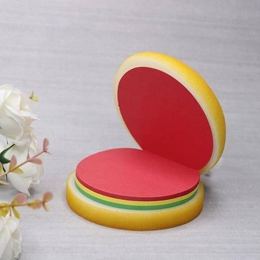     			Eclet Soft Sponge Cute Round Burger Shape Notepad/Memo Pad For Writing/Journal/Sticky Notes/Return Gift Items For Girls And Boys Kids Set Of 1 Cute Round Burger Shape Notepad For Writing Pocket-size Diary yes 200 Pages  (Multicolor)