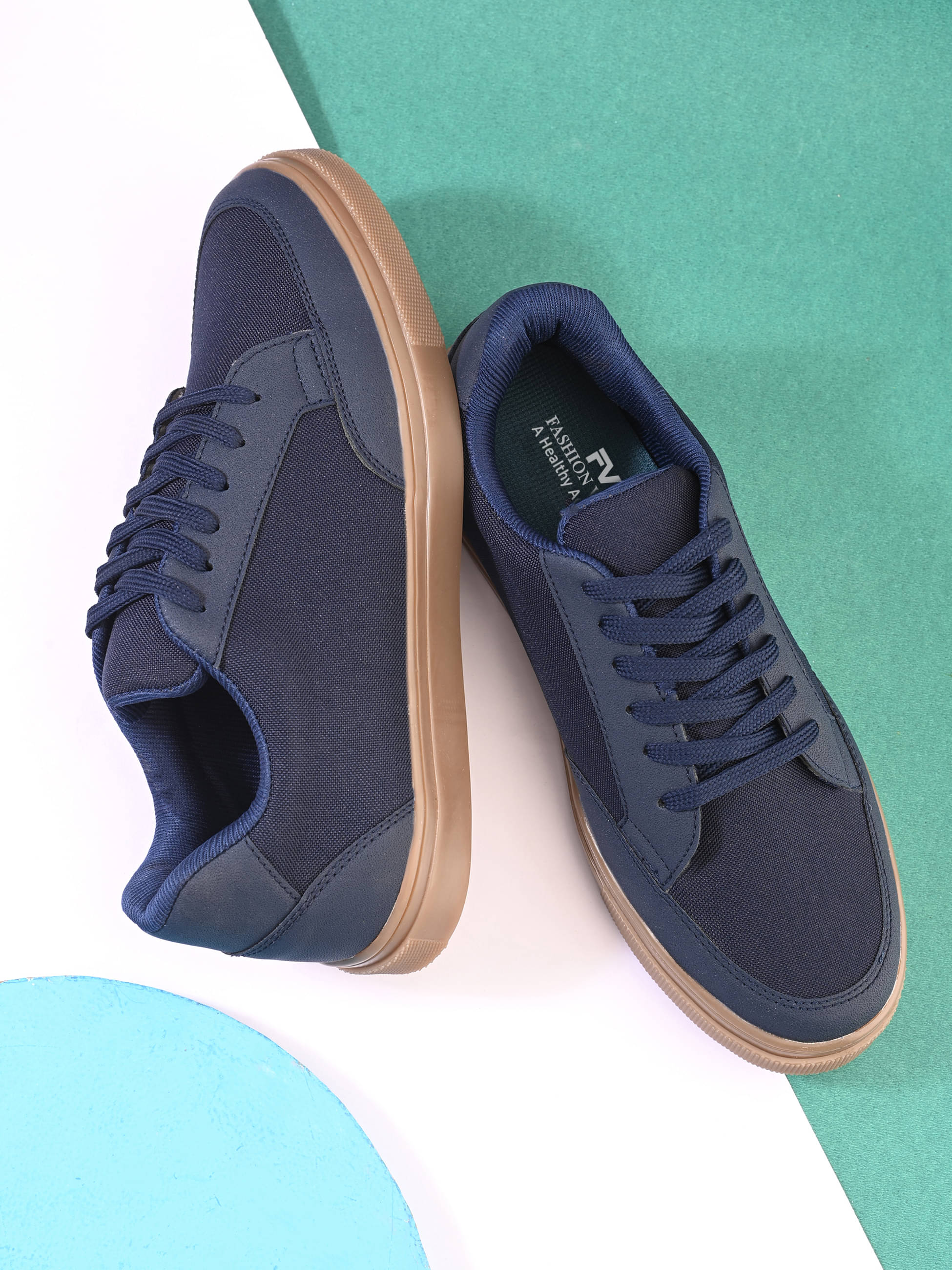     			Fashion Victim Blue Men's Sneakers