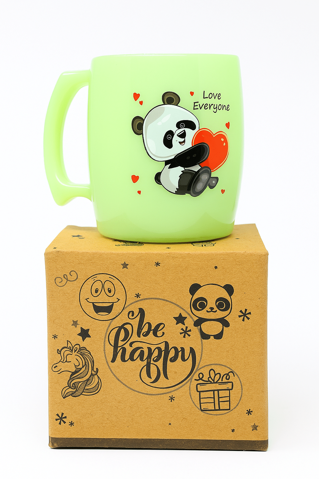     			GENERIC SAI SAMRUDH ENTERPRISES Love Panda Mug Animal Ceramic Milk Mug 300 mL ( Pack of 1 )